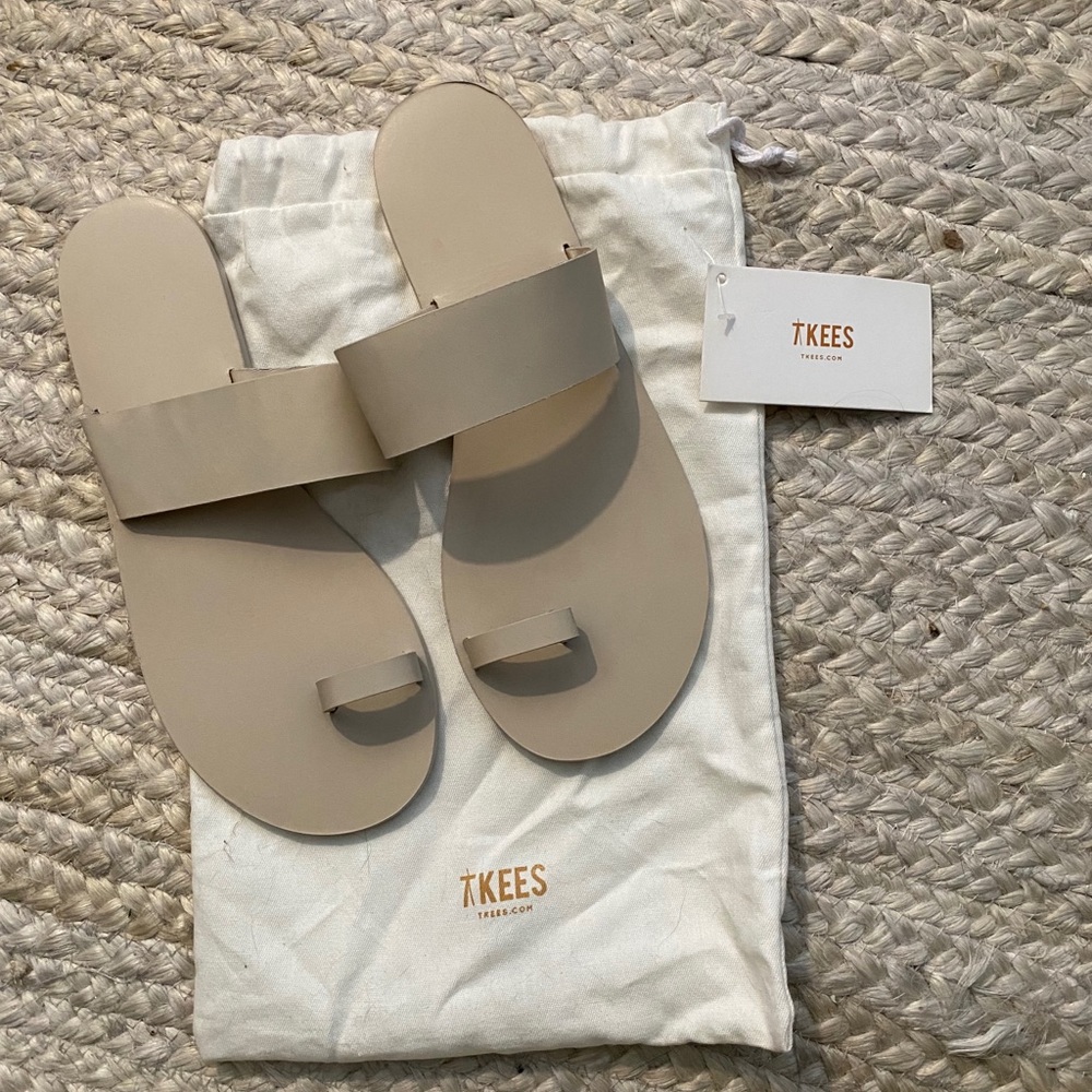 New Tkees Sandals with bag